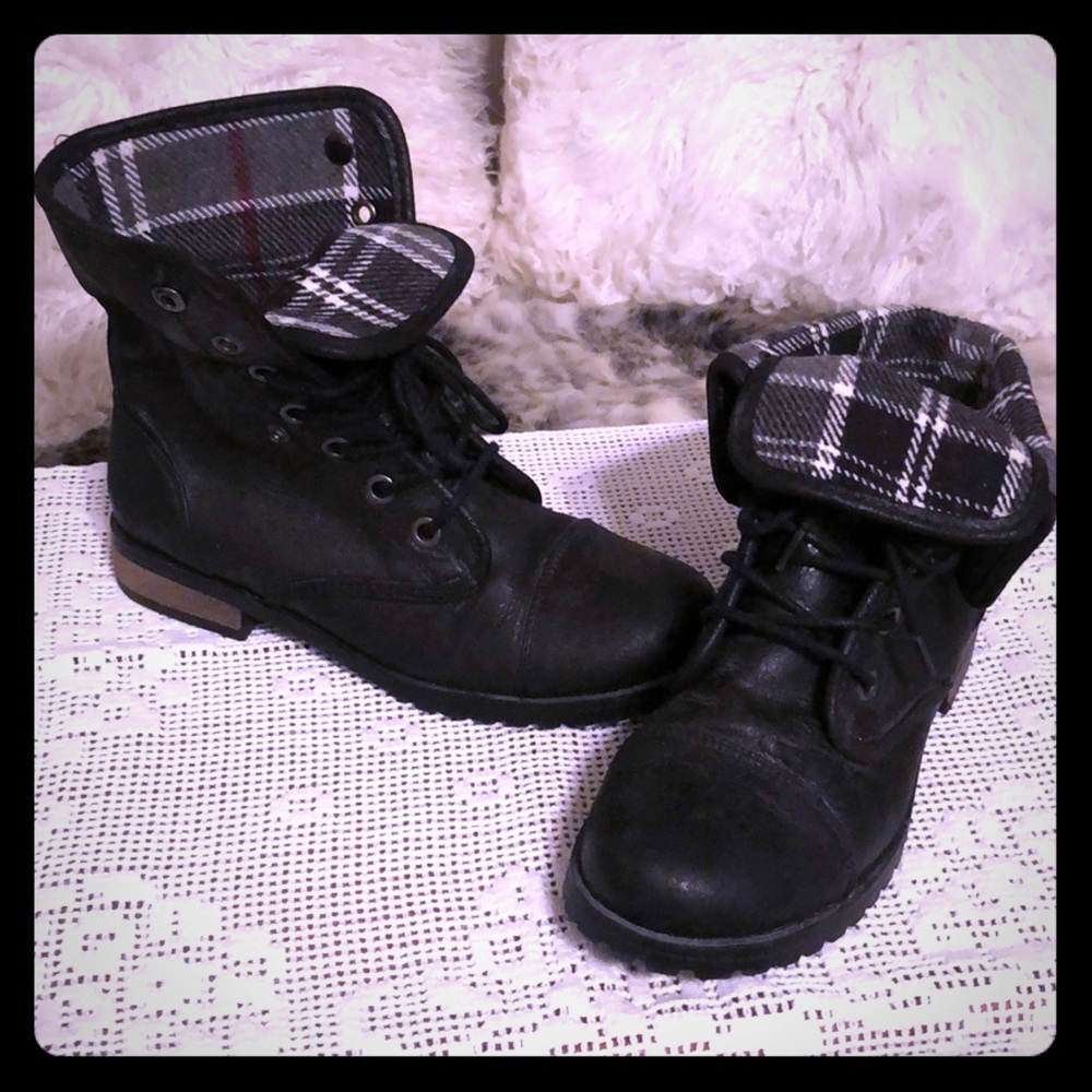 Black ankle boots!